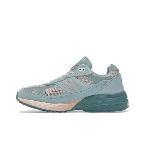 JOE FRESHGOODS x New Balance NB 993 Low Топ Повседневные Беговые Кроссовки Женские Синие