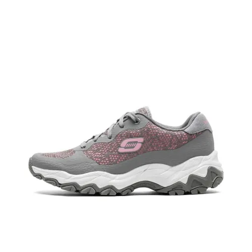 Skechers Encore Low Топ Повседневная обувь Женская Серый Розовый