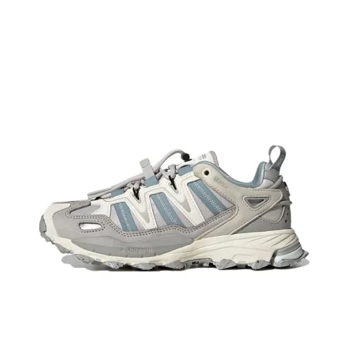 Adidas Originals Hyperturf Slip-resistant Abrasion-resistant Lightweight Low-Top Streetwear Women's Gray White Adidas Originals Hyperturf Противоскользящий Устойчивый к истиранию Легкий Низкий Топ Уличная Обувь Женская Серый Белый