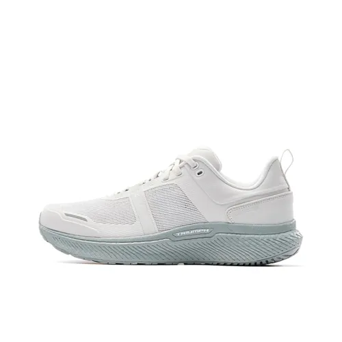 Saucony Triumph Victory Амортизация и Дышащий Низкий Топ Беговые кроссовки Унисекс Белый Серый