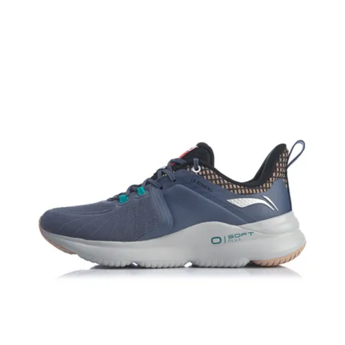 Подкладка SOFT PLUS противоскользящие легкие низкие кроссовки для бега унисекс темно-синий