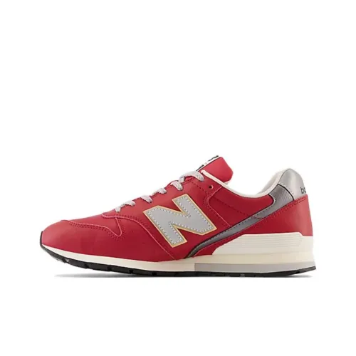 New Balance NB 996 Low Топ Беговые кроссовки Мужские Красный Белый