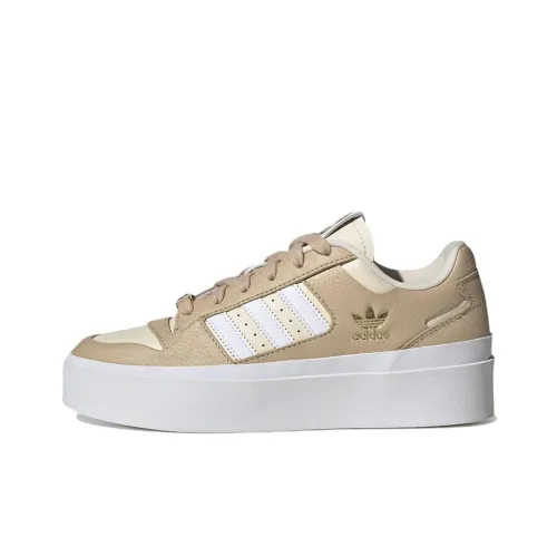 Adidas Originals FORUM Bonega Легкие и Износостойкие Низкие Кроссовки для Скейтбординга Женские Коричневые