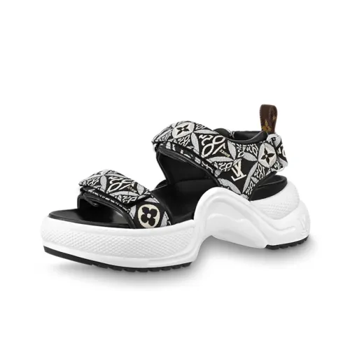 LOUIS VUITTON Archlight Пляжные сандалии Женские Черный