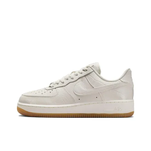 Nike Air Force 1 Low Топ Скейтборд Кроссовки Женские Бежевые