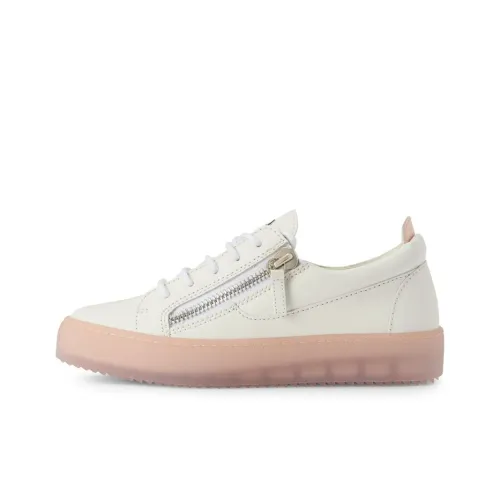 Giuseppe Zanotti GZ Gail Low Топ Кроссовки для скейтбординга Женские Белые