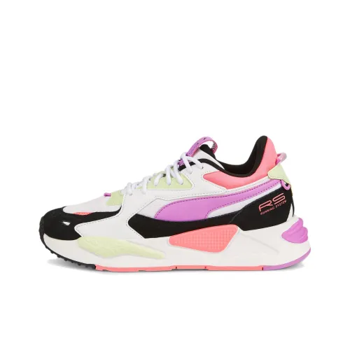 PUMA RS Z Reinvent Low Топ Спортивная повседневная обувь Женская Белый Фиолетовый Розовый