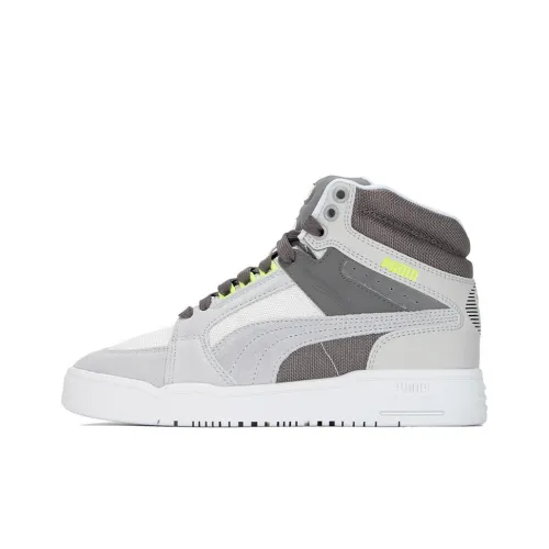 PUMA Slipstream MID Tech High Топ Скейтборд Кроссовки Унисекс Серый