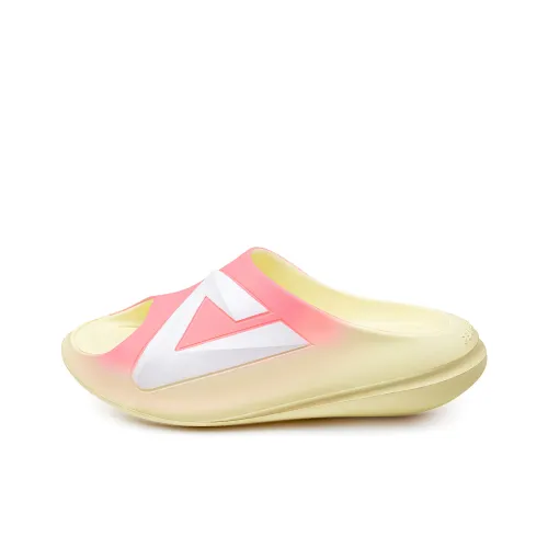 PEAK ЭВА Противоскользящие Устойчивые к истиранию Слипоны Мужские Розовый Желтый