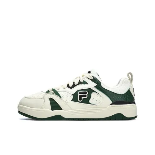 FILA FUSION Smash Low Топ Скейтборд Кроссовки Мужские Темно-зеленые