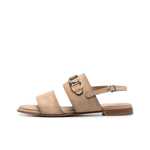 FERRAGAMO GANCINI One Ремень Сандалии Женские Коричневый