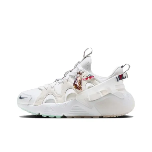 Nike Air Huarache Амортизация Устойчивость к истиранию Дышащий Низкий Топ Повседневный Городской Коммутирование Беговые кроссовки Женские Экрю