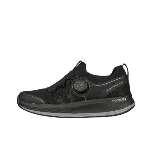Skechers Go Walk Hyper Burst Low Топ Беговые кроссовки Женские Черный