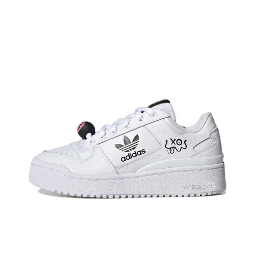 André Saraiva x adidas originals FORUM Low Топ Скейтборд Кроссовки Женские Белые