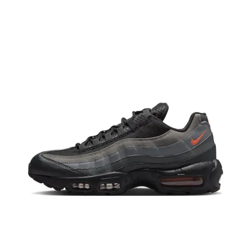 Nike Air Max 95 Low Топ Повседневная обувь Мужская Черная
