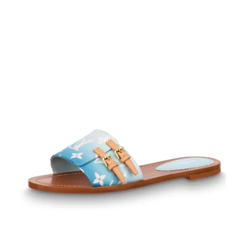 LOUIS VUITTON Lock It Слипоны Женские