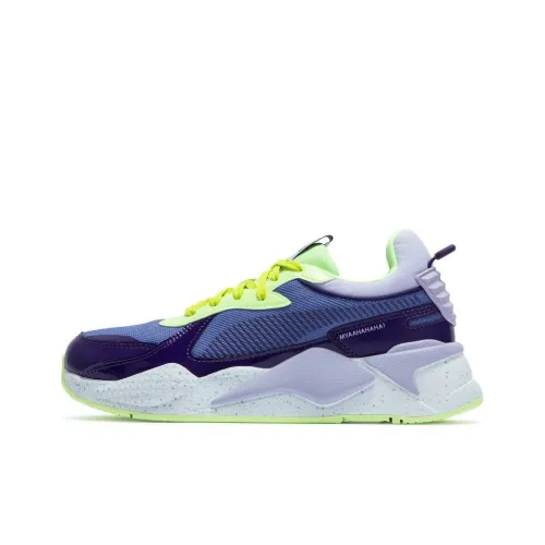 Masters OF The Universe X PUMA RS X Skeletor Low Топ Повседневная обувь Унисекс Желто-фиолетовый