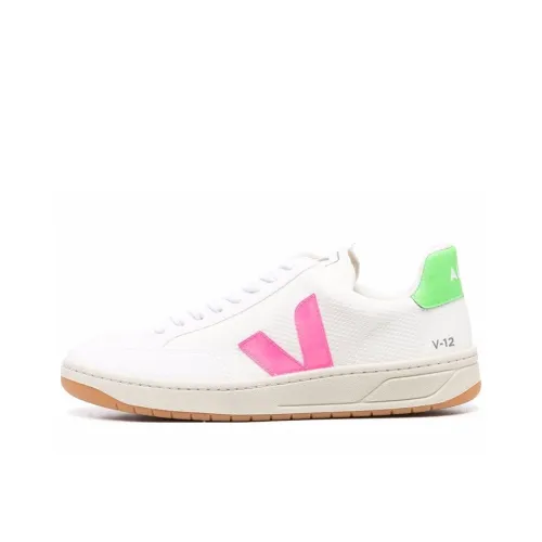 VEJA V 12 Low Топ Скейтборд Кроссовки Мужские Белые