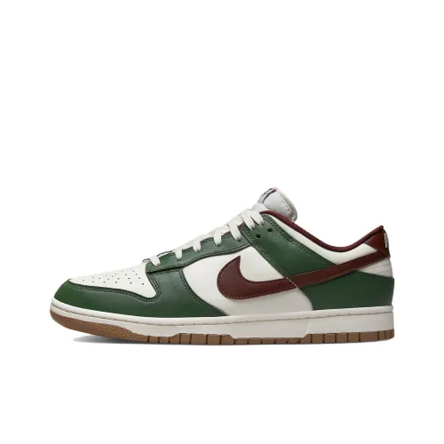 Nike Dunk Low Топ Скейтборд Кроссовки Мужские Зеленые