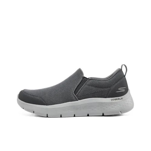 Skechers GO WALK Fle Low Топ Повседневный Мужской Темно-Серый