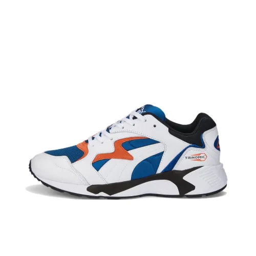 PUMA Prevail Slip-Resistant Abrasion-Resistant Low-Top Беговые кроссовки Унисекс Синий Белый