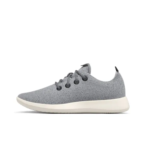 Allbirds Wool Runner Slip-Resistant и Breathable Low-Top Спортивная Повседневная Обувь Женская Mist Серый