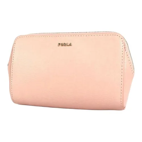 Furla Electra Artificial Leather Косметичка Женская Светло-Розовая
