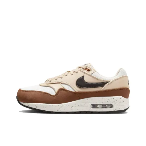 Nike Air Max 1 '87 Low Топ Casual Женский Бежевый Коричневый