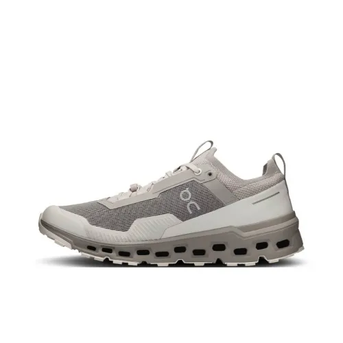On Running Устойчивые к истиранию Низкие Беговые кроссовки Мужские Серые