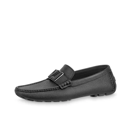 LOUIS VUITTON Monte Carlo Повседневная обувь Мужская Черная