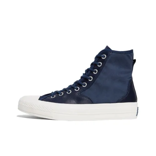 Converse Chuck Taylor All Star 1970s HIKER Slip-resistant Abrasion-resistant High Top Skateboard Shoes Blue White Конверс Чук Тейлор Ол Стар 1970s HIKER Противоскользящие Износостойкие Высокие Кроссовки для скейтбординга Синие Белые
