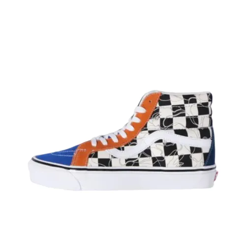 A BATHING APE SK8 Скейтборд Кроссовки Высокие Многоцветные Мужские