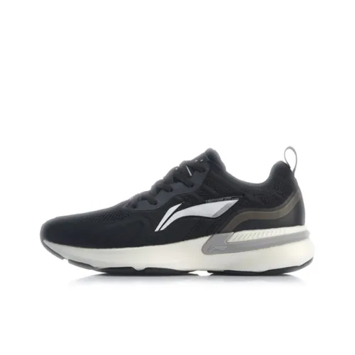 LINING Arashi Амортизация Низкие Беговые Кроссовки Женские Черные