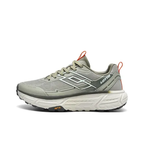 LOTTO Slip-resistant Abrasion-resistant Breathable Lightweight Low-Top Hiking Shoes Men's Cyan Celadon Cyan