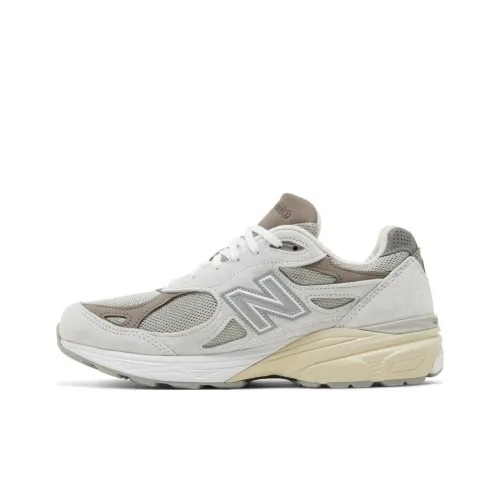 YCMC x New Balance NB 990 V3 Low Топ Повседневные Беговые Кроссовки Unisex Light Серый