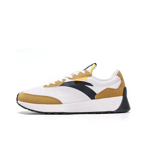 Anta Life Collection Slip-resistant Abrasion-resistant Cushioning Breathable Coating Low-top Sports Casual Men's