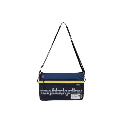 FIREFIRST RADIO EVA Collaboration Нейлоновая ткань Сумка через плечо Маленькая Унисекс Синяя