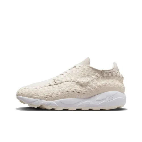 Nike Footscape Ткани вязаные Низкий топ Casual Женский Бежевый