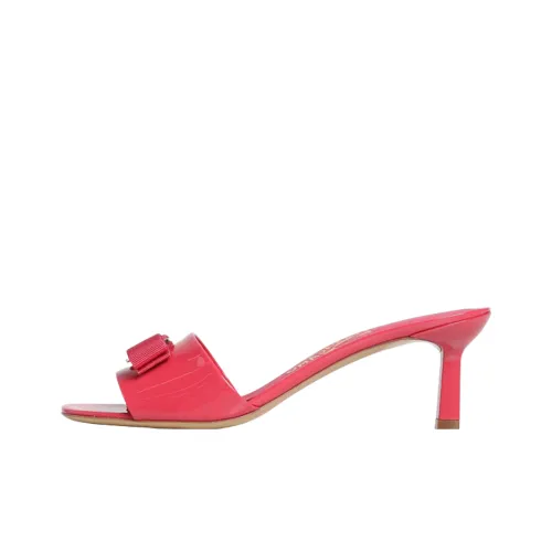 Ferragamo Vara Шлепанцы Женские Розовые