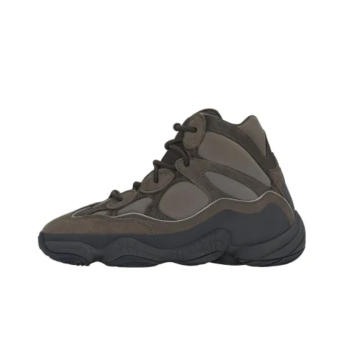 Adidas Originals Yeezy 500 Коричневый Высокий 'Тауповый Черный' Высокий Топ Толстая Подошва Кроссовки Унисекс