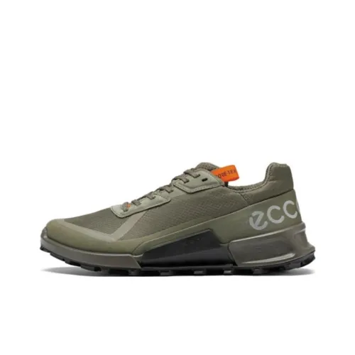 Ecco Step 2,1 Series Outdoor Recreation Low Top Спортивная Повседневная Обувь Мужская Армейский Зеленый