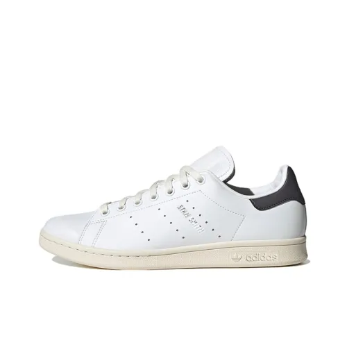 Adidas Originals STAN SMITH Collection Slip-resistant Abrasion-resistant Low Top Skateboard Shoes Unisex White Black Adidas Originals STAN SMITH Collection Скользящие Устойчивые к износу Низкие Кеды для скейтбординга Унисекс Белый Черный