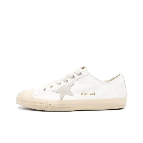 Golden Goose V Star Скейтборд Кроссовки Низкие Белые Мужские