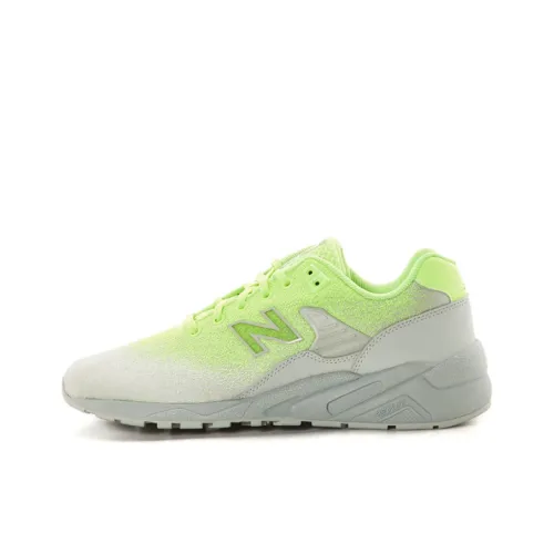 New Balance NB 580 Амортизация Устойчивый к истиранию Дышащий Низкий Топ Марафон Беговые кроссовки Мужской Неон Зеленый