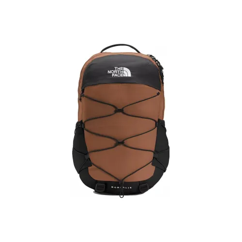 THE NORTH FACE 28L Outdoor Backpack Bag Nylon Brown Unisex