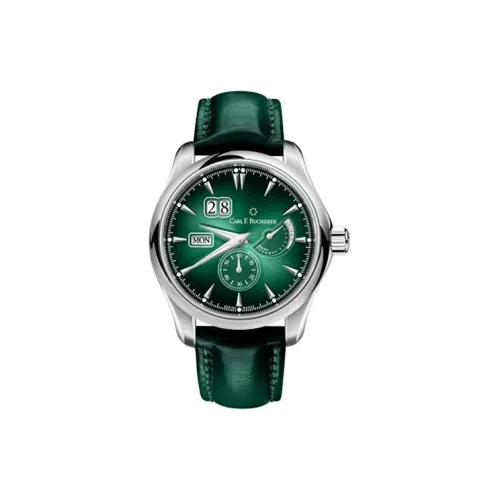 Carl F.Bucherer Автоматический Механический Механизм Мужские Часы из Коллекции MANERO 42,5 мм Зеленые