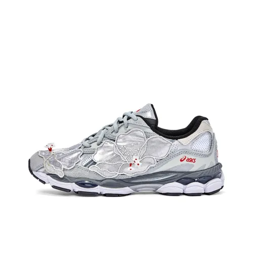 Cecilie Bahnsen x Asics Гель NYC Коллекция Низкий Топ Спортивная Повседневная Обувь Женская Серый Розовый