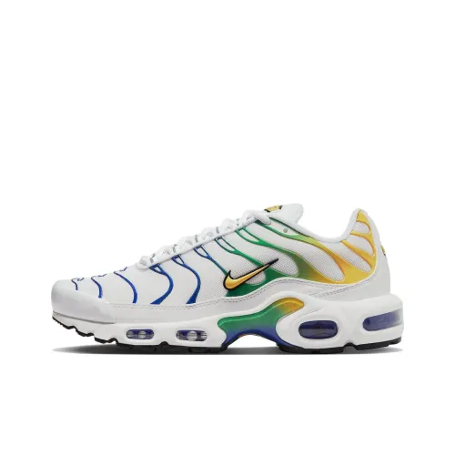Nike Air Max Plus 'Brazil' Low Топ Спортивная Повседневная Обувь Белый