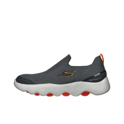Skechers Go Walk Massage Fit Низкий Топ Повседневная Обувь Мужская Серый