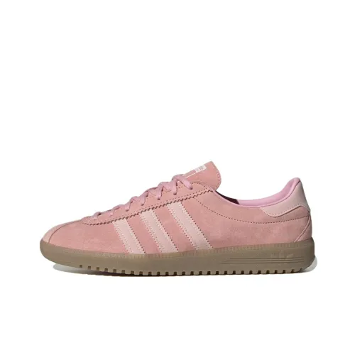 Adidas Originals Bermuda Устойчивые к истиранию низкие скейтборд-кроссовки унисекс розовые